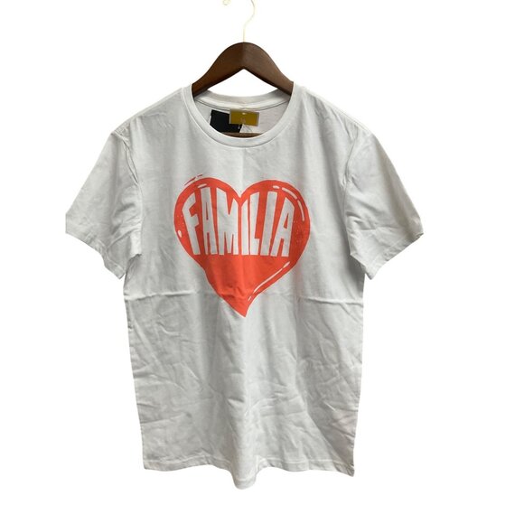 Adult Gender Inclusive Familia Short Sleeve T-Shirt Medium - Picture 1 of 4